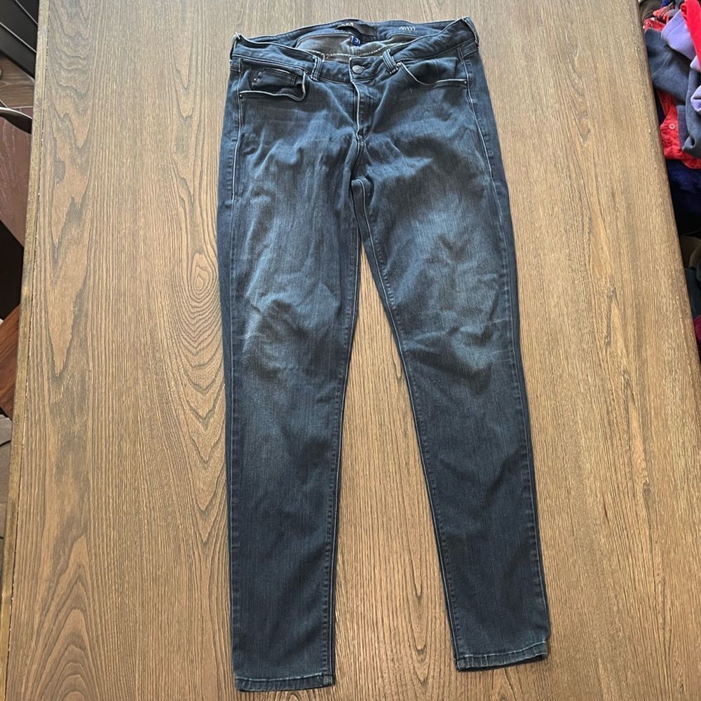 Fade to Blue Super Skinny Jeans Dark Wash Size 31